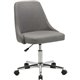Lorell Task Chair - 22.5" x 24.4"31.5" - Material: Fabric - Finish: Gray