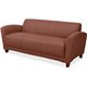 Lorell Reception Seating Collection Sofa - 34.5" x 75" x 31.1" - 1 Each