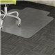 Lorell Standard Lip Low-pile Chairmat - Carpeted Floor - 48" Length x 36" Width x 0.12" Thickness - Lip Size 10" Length x 19" Wi