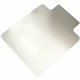 Lorell Medium Pile Wide Lip 60" Chairmat - Carpeted Floor - 60" Length x 46" Width x 0.17" Thickness - Lip Size 12" Length x 25"