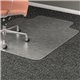 Lorell Wide Lip Medium Pile Chairmat - Carpeted Floor - 53" Length x 45" Width x 0.17" Thickness - Lip Size 12" Length x 25" Wid
