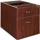 Lorell Essentials Pedestal - 2-Drawer - 15.5" x 21.9" x 18.9" - 2 x Box, File Drawer(s) - Double Pedestal - Finish: Laminate, Ma