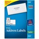 Avery Copier Address Labels - 1 1/2" Width x 2 13/16" Length - Permanent Adhesive - Rectangle - White - Paper - 21 / Sheet - 100