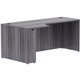 Lorell Weathered Charcoal Laminate Desking - 72" x 36" x 24"29.5" Credenza, 1" Top - Finish: Weathered Charcoal Laminate