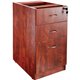 Lorell Essentials Hanging Fixed Pedestal - 3-Drawer - 15.5" x 21.9"28.5" - 3 x Box, File Drawer(s) - Finish: Laminate, Cherry