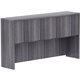 Lorell Weathered Charcoal Laminate Desking - 66" x 15"36" - 4 Door(s) - Finish: Weathered Charcoal Laminate