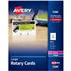 Avery Uncoated 2-side Printing Rotary Cards - Index Card - 3" x 5" - 150 / Box - 3 Sheets - Perforated, Heavyweight, Double-side