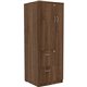 Lorell Essentials Storage Cabinet - 2-Drawer - 23.6" x 23.6"65.6" Cabinet, 0.5" Compartment - 2 x Storage Drawer(s) - 1 Door(s) 