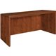 Lorell Essentials Rectangular Desk Shell - 47.3" x 29.5" x 1" x 29.5" - Finish: Cherry, Laminate - Grommet, Modesty Panel, Cord 