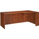 Lorell Essentials Rectangular Credenza - 70.9" x 35.4" x 29.5" - Finish: Cherry, Laminate - Leveling Glide