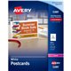 Avery Sure Feed Postcards - 97 Brightness - 4" x 6" - 100 / Box - Perforated, Heavyweight, Rounded Corner, Uncoated, Smudge-free