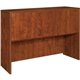 Lorell Essentials Hutch - 59" x 14.8" x 36" - 3 Door(s) - Finish: Cherry, Laminate - Cord Management