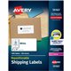 Avery Repositionable Shipping Labels, Sure Feed Technology, Repositionable Adhesive, 2" x 4" , 1,000 Labels (55163) - Avery Repo