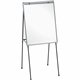 Lorell Dry-erase White Board Easel - 28" (2.3 ft) Width x 34" (2.8 ft) Height - Black Frame - Adjustable Height, Adjustable Leg,