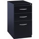 Lorell Premium Box/Box/File Mobile Pedestal - 15" x 22.9" x 27.8" - 3 x Drawer(s) for Box, File - Letter - Ball-bearing Suspensi
