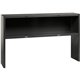Lorell Charcoal Steel Desk Series Stack-on Hutch - 60" - Material: Steel - Finish: Charcoal - Grommet, Cord Management