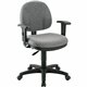Lorell Millenia Pneumatic Adjustable Task Chair - Gray Seat - 1 Each