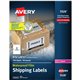 Avery Waterproof Shipping Labels with Ultrahold Permanent Adhesive, 5-1/2" x 8-1/2" , 100 Labels for Laser Printers (5526) - Ave