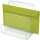 Lorell Acrylic Mini File Sorter - Desktop - Durable, Lightweight, Non-skid - Clear - Acrylic - 1 Each