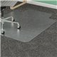 Lorell Medium-pile Chairmat - Carpeted Floor - 48" Length x 36" Width x 0.13" Thickness - Lip Size 10" Length x 19" Width - Viny