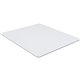 Lorell Tempered Glass Chairmat - Floor - 50" Length x 44" Width x 0.25" Thickness - Rectangular - Tempered Glass - Clear - 1Each