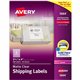 Avery Matte Clear Shipping Labels, Sure Feed Technology, Laser, 3-1/3" x 4" , 300 Labels (5664) - Avery Clear Shipping Labels, S