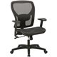 Lorell SOHO Mesh Mid-Back Task Chair - Mesh Seat - Mesh Back - Mid Back - 5-star Base - Black - 1 Each