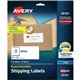 Avery Repositionable Shipping Labels, Sure Feed Technology, Repositionable Adhesive, 2" x 4" , 250 Labels (58163) - Avery Reposi