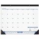At-A-Glance Desk Pad Calendar - Standard Size - Julian Dates - Monthly - 12 Month - January 2024 - December 2024 - 1 Month Singl