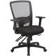Lorell High-back Mesh Chair - Black Seat - Black Mesh Back - High Back - 5-star Base - 1 Each