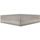 Lorell Contemporary Laminate Sectional Tabletop - 25.3" x 25.5"6.6" - Finish: Weathered Charcoal, Laminate