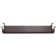Lorell Mahogany Laminate Keyboard Tray - 25.6" Width x 15.1" Depth - Mahogany - 1