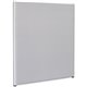 Lorell Gray Fabric Panels - 60.4" Width x 71" Height - Steel Frame - Gray - 1 Each