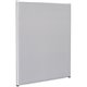 Lorell Gray Fabric Panels - 48.4" Width x 71" Height - Steel Frame - Gray - 1 Each