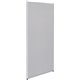 Lorell Gray Fabric Panels - 30.5" Width x 71" Height - Steel Frame - Gray - 1 Each