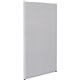 Lorell Gray Fabric Panels - 30.5" Width x 60" Height - Steel Frame - Gray - 1 Each