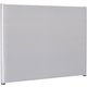 Lorell Gray Fabric Panel - 72" Width x 48" Height - Fabric, Steel - Gray - 1 Each