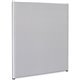 Lorell Gray Fabric Panel - 36" Width x 48" Height - Fabric, Steel - Gray - 1 Each