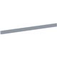 Lorell Single-Wide Panel Strip for Adaptable Panel System - 33.1" Width x 0.5" Depth x 1.8" Height - Aluminum - Silver