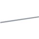 Lorell Double-wide Panel Strip for Adaptable Panel System - 67" Width x 0.5" Depth x 1.8" Height - Aluminum - Silver