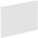 Lorell Adaptable Panel Dividers - 24" Width x 2" Height x 37" Depth - Aluminum, Acrylic - Frosted - 1 Each