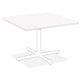 Lorell Hospitality White Laminate Square Tabletop - For - Table TopHigh Pressure Laminate (HPL) Square, White Top x 36" Table To