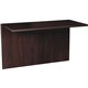Lorell Prominence 2.0 Espresso Laminate Bridge - 48" x 24"29" , 1" Top - Band Edge - Material: Particleboard - Finish: Espresso 