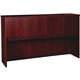Lorell Prominence 2.0 Mahogany Laminate Hutch - 66" x 16"39" - 4 Door(s) - Material: Particleboard - Finish: Laminate