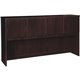Lorell Prominence 2.0 Espresso Laminate Hutch - 72" x 16"39" - 4 Door(s) - Material: Particleboard - Finish: Laminate