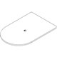 Lorell Prominence 2.0 Half-Racetrack Conference Tabletop - For - Table TopEspresso Racetrack, Laminated Top x 72" Table Top Widt
