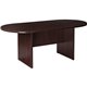 Lorell Prominence Racetrack Conference Table - 72" x 36"29" Table, 1" Top, 0.1" Edge - Material: Particleboard, Thermofused Mela