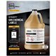 Avery UltraDuty Warning Label - 4 3/4" Width x 7 3/4" Length - Permanent Adhesive - Rectangle - Laser - White - Film - 2 / Sheet