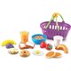 New Sprouts - Play Breakfast Basket - 1 / Set - 2 Year - Multi - Plastic