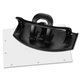 Master Products Duo 2-/3- Hole Punch - 3 Punch Head(s) - 20 Sheet of 20lb Paper - 9/32" Punch Size - Round Shape - Black